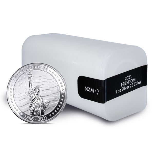 銀貨 FREEDOM 1オンス 99.9% 2021-1oz-silver-coins-niue-