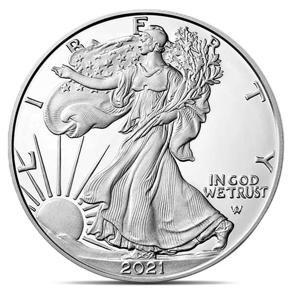 2021 Type 2 Proof Silver American Eagle - 1 Troy Oz .999 Pure