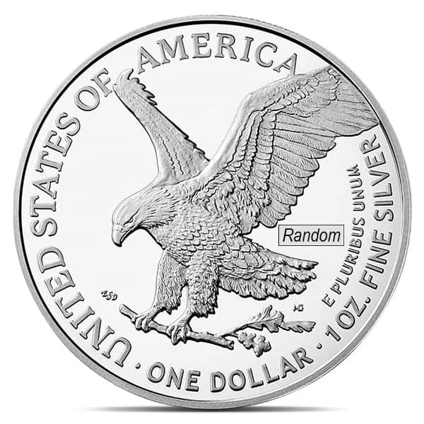 2021 Type 2 Proof Silver American Eagle - 1 Troy Oz .999 Pure