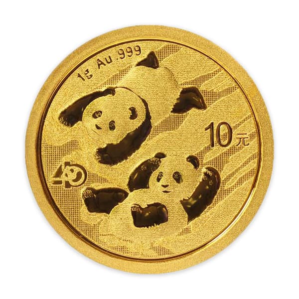 2022 Chinese Panda Gold - 1 Gram, .999 Purity thumbnail