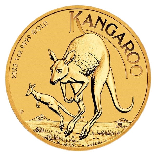 1 Oz Australian Kangaroo Gold Coins thumbnail