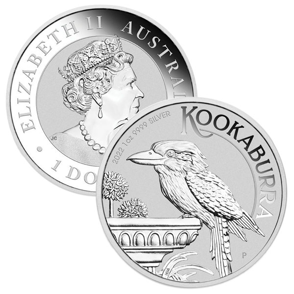 2022 Kookaburra - Perth Mint 1 Oz Pure Silver thumbnail