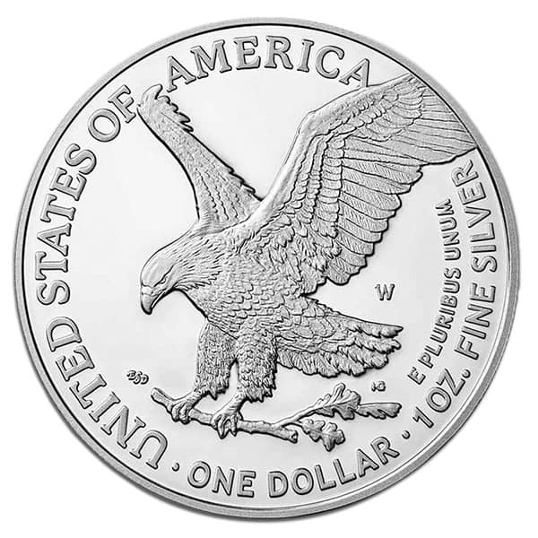 2022 Proof Silver American Eagle - 1 Troy Oz .999 Pure