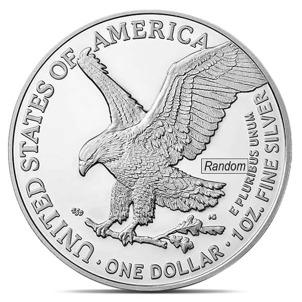 2022 Proof Silver American Eagle - 1 Troy Oz .999 Pure