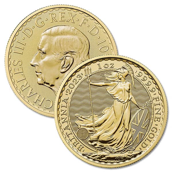 Britannia king Charles Ⅲコイン 1 Oz Silver Britannia King Charles III Coin 2025