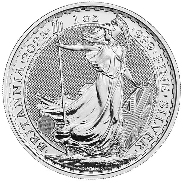 British Britannia, King Charles III - 1 Troy Oz, .999 Pure Silver thumbnail