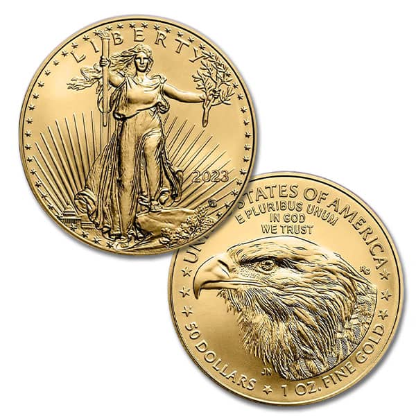 MintID 2023 Gold American Eagle - 1 Oz, 22k Purity