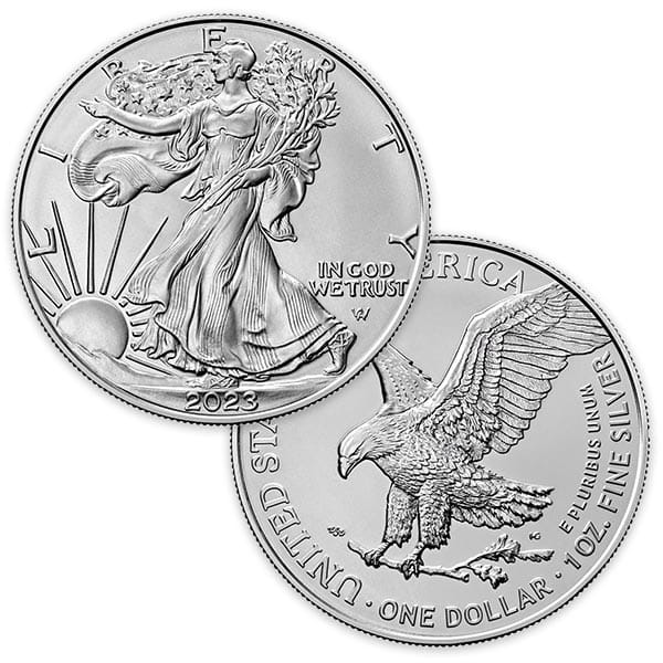 2023 Silver American Eagle - 1 Troy Ounce, .999 Pure