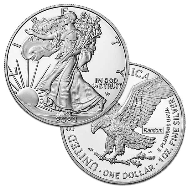 2023 Proof Silver American Eagle - 1 Troy Oz .999 Pure