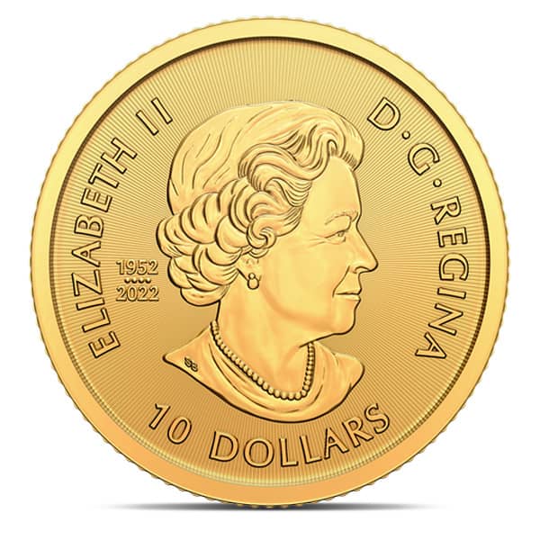 2023 RCM Bison - 1/4 Oz., .9999 Pure Gold