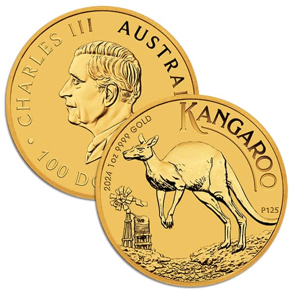 2024 1 Oz Australian Gold Kangaroo Coin for Sale Money Metals