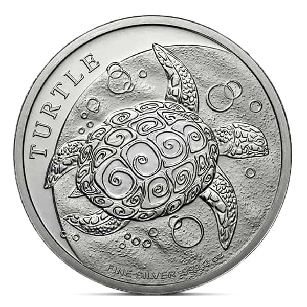 2024 New Zealand 2 Oz Silver Hawksbill Turtle