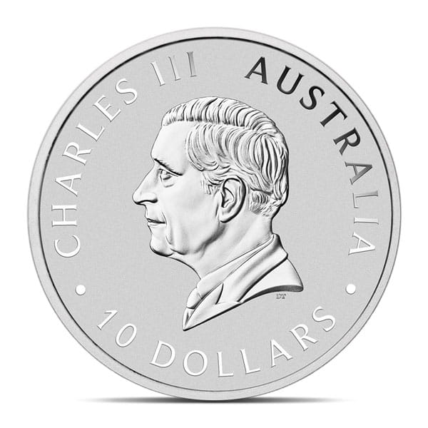2025 Australia Kookaburra, 10 Troy Oz Silver, .9999 Pure