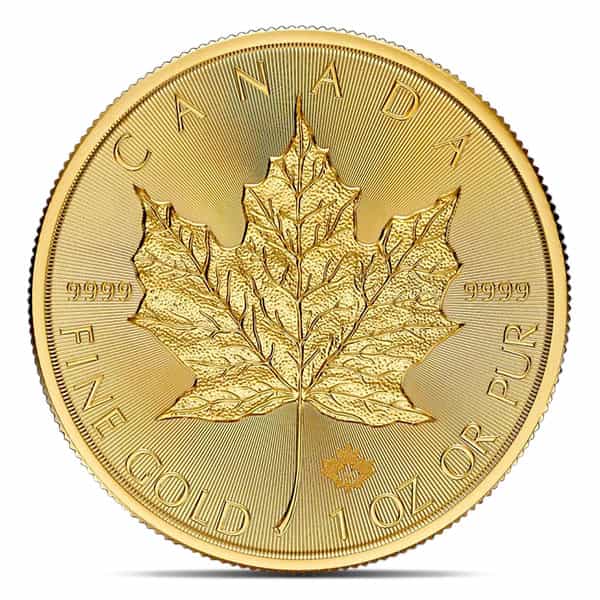 2025 Canadian Maple Leaf - 1 Troy Ounce Gold .9999 Pure