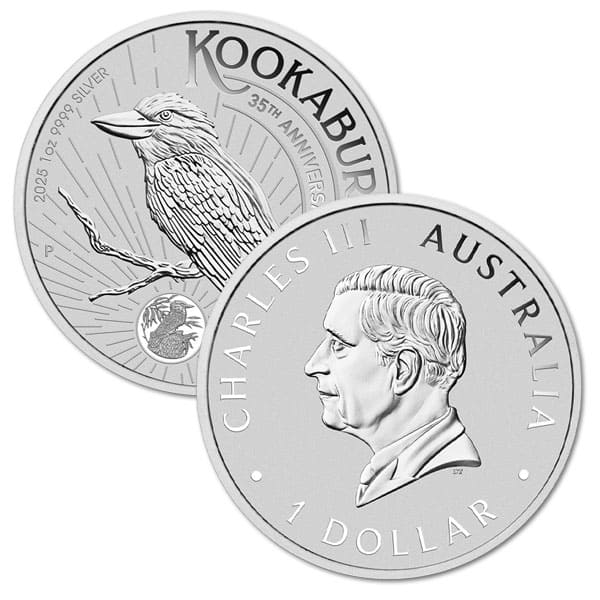 2025 Kookaburra - 1 Oz Coin, .9999 Silver