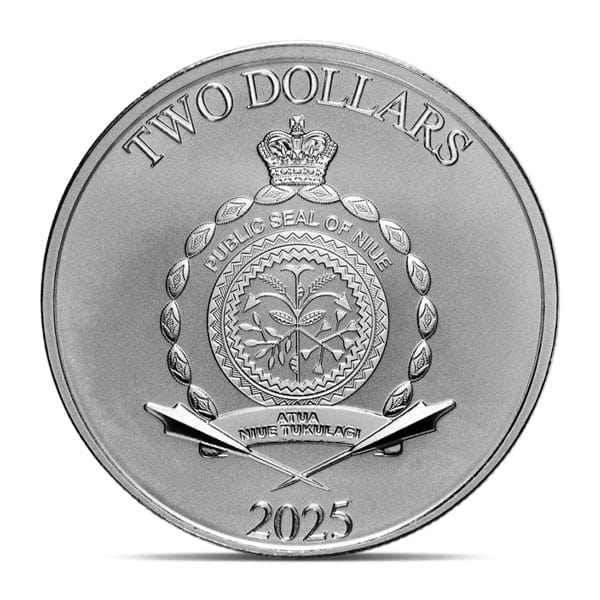 2025 Niue Mickey and Friends - 1 Oz Silver Coin .999 Pure