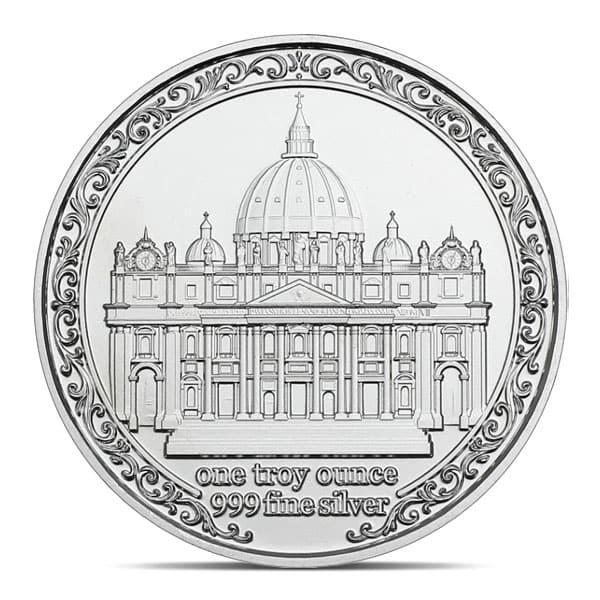 Pope Leo XIV 2025 Silver Round - 1 Troy Ounce, .999 Pure
