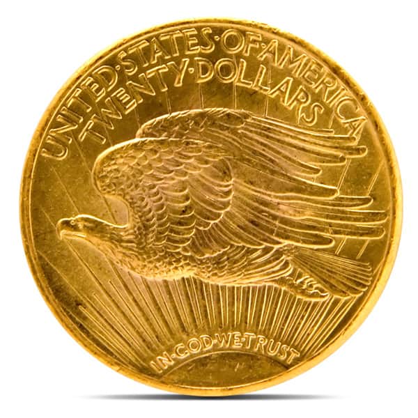 $20 Saint Gaudens Pre-1933 Double Eagle Gold Coin