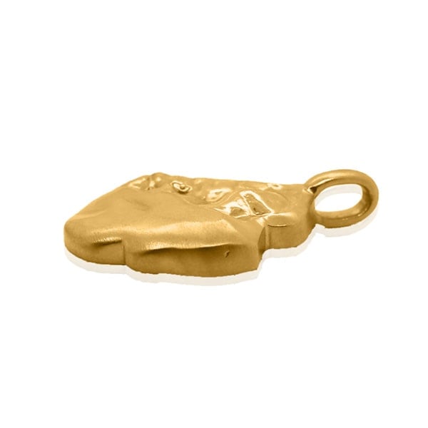 Gold Pendant - Golden Nugget **Hybrid Finish** - 21.3 Grams, 24K Pure thumbnail