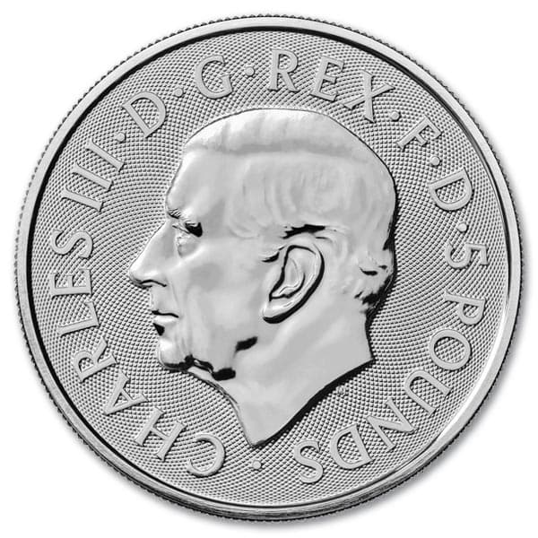 2023 British Royal Mint Tudor Beasts: Bull of Clarence - 2 Oz Silver Coin .9999 Pure