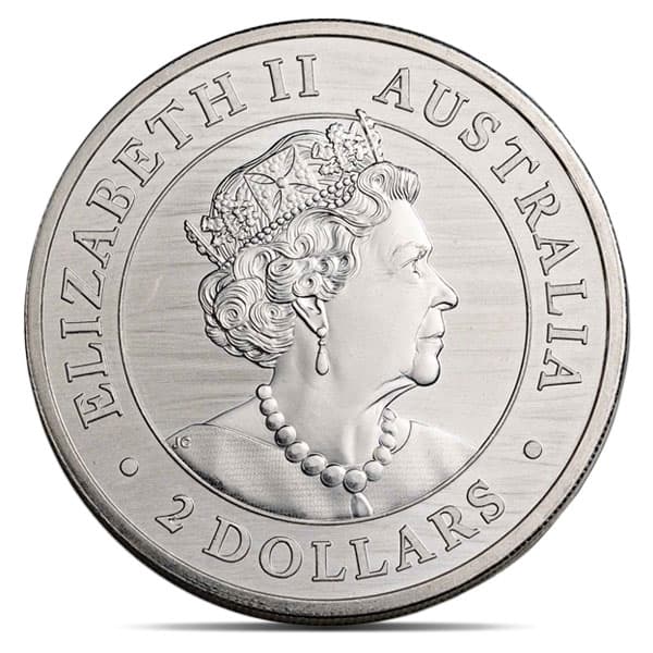 Australian Wildlife 2 Oz .9999 Silver Perth Mint (Any Date)