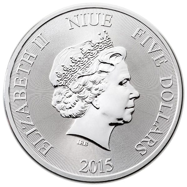 2 Oz New Zealand Silver Hawksbill Turtle