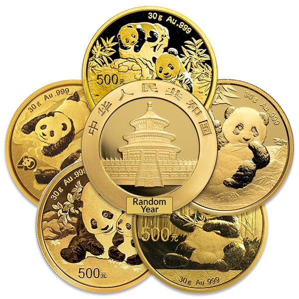 Chinese Gold Panda 30g