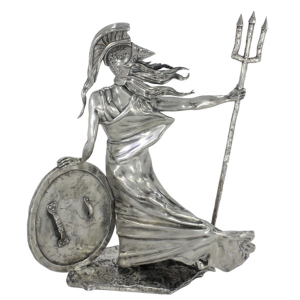 Britannia - Sterling Silver Statue, 30 Troy Ozs, .925 Pure