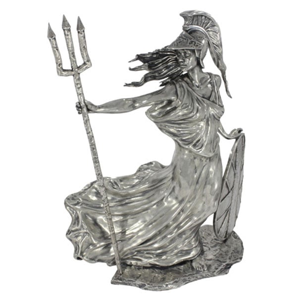 Britannia - Sterling Silver Statue, 30 Troy Ozs, .925 Pure thumbnail