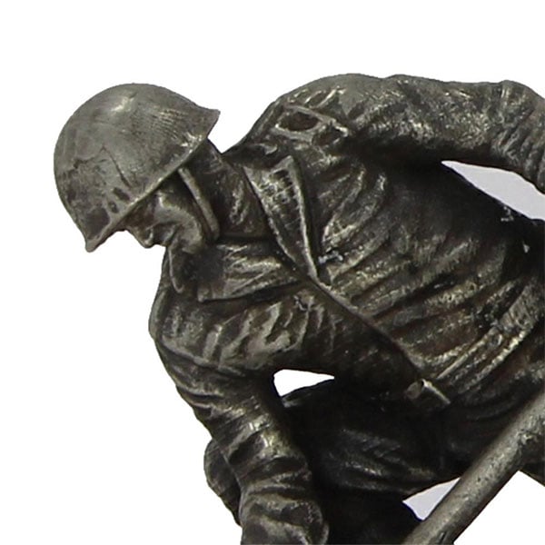 Iwo Jima - Sterling Silver Statue, 30 Troy Ozs, .925 Pure thumbnail
