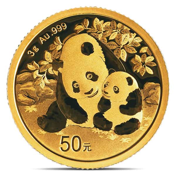 Chinese Panda Gold - 3 Gram, .999 Purity