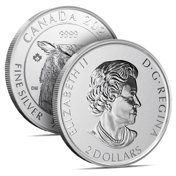 2021 3/4 Oz RCM Great Horned Owl - Reverse Proof, .9999 Silver Coin