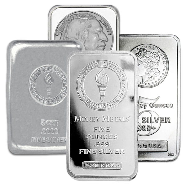 5 Oz Private Mint Silver Tribute Bar