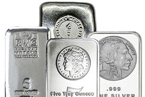 Buy Silver 5 Oz Silver Bars