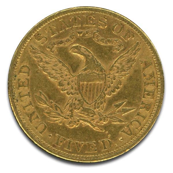 $5 U.S. Liberty Gold Coin