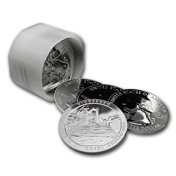 America the Beautiful - Vicksburg National Military Park 5 Ounce .999 Silver thumbnail