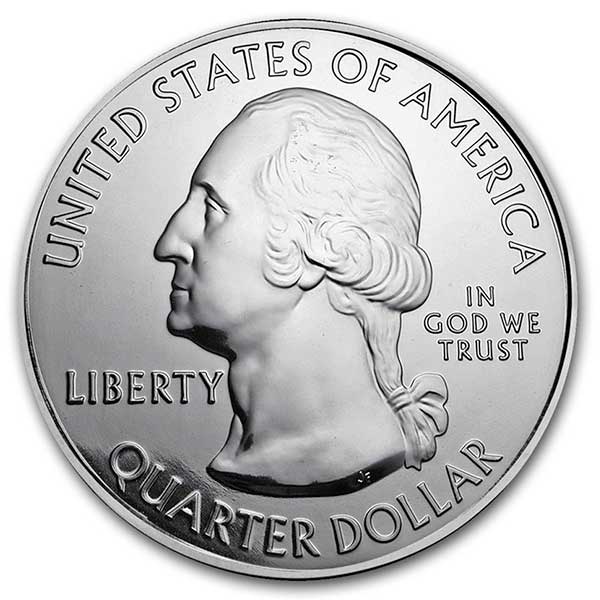 America the Beautiful -  Voyageurs National Park 5 Ounce .999 Silver thumbnail