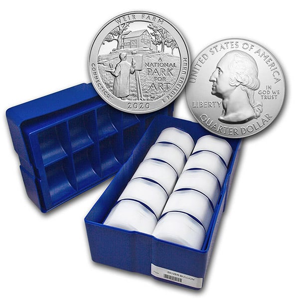 America the Beautiful - Weir Farm National Park for Art 5 Ounce .999 Silver