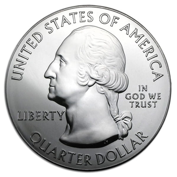 America the Beautiful - Fort McHenry National Park 5 Ounce .999 Silver