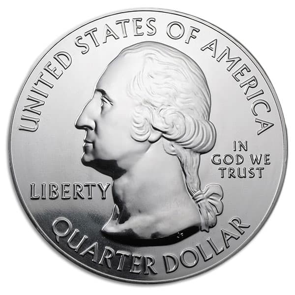 America the Beautiful - Olympic National Park 5 Ounce .999 Silver