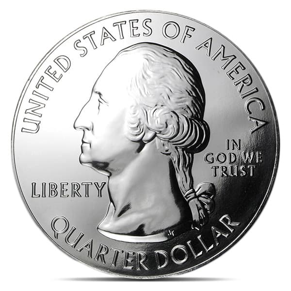 America the Beautiful - El Yunque National Forest 5 Ounce .999 Silver