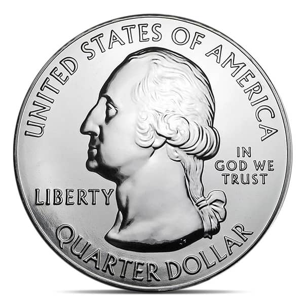 America the Beautiful - Grand Canyon National Park 5 Ounce .999 Silver