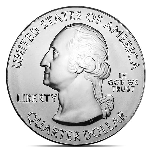 America the Beautiful - Hawaii Volcanoes National Park 5 Ounce .999 Silver