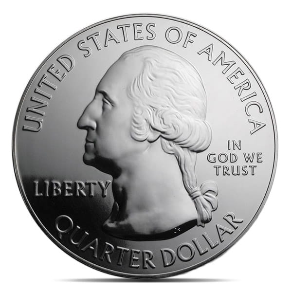 America the Beautiful - Yosemite National Park 5 Ounce .999 Silver