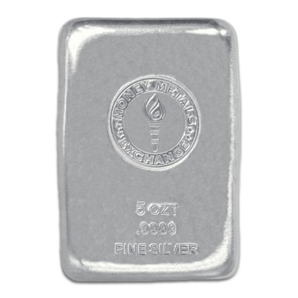 5 Oz Silver Bars (Design Our Choice) thumbnail