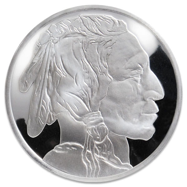 5 OUNCE Buffalo Silver Round