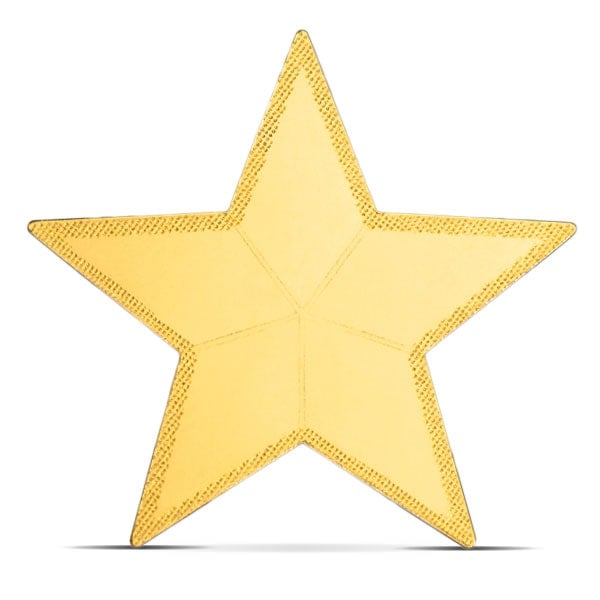 Valcambi CombiBar Star - 5 x 1 Gram .9999 Gold (0.1608 Troy Oz)