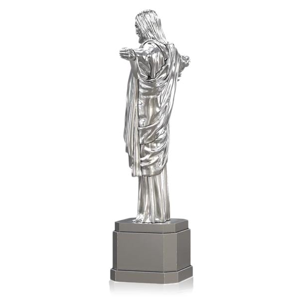 Christ the Redeemer - Sterling Silver Statue, 8 Troy Ozs, .925 Pure