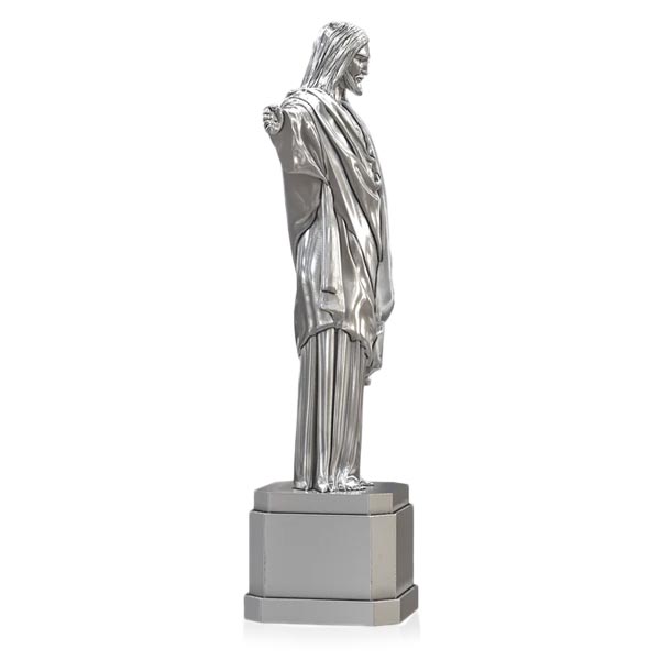 Christ the Redeemer - Sterling Silver Statue, 8 Troy Ozs, .925 Pure