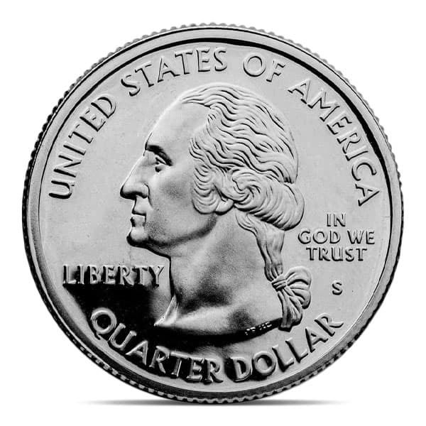 Proof State Quarters, 90% Silver (0.723 oz of silver for every $ of face value)